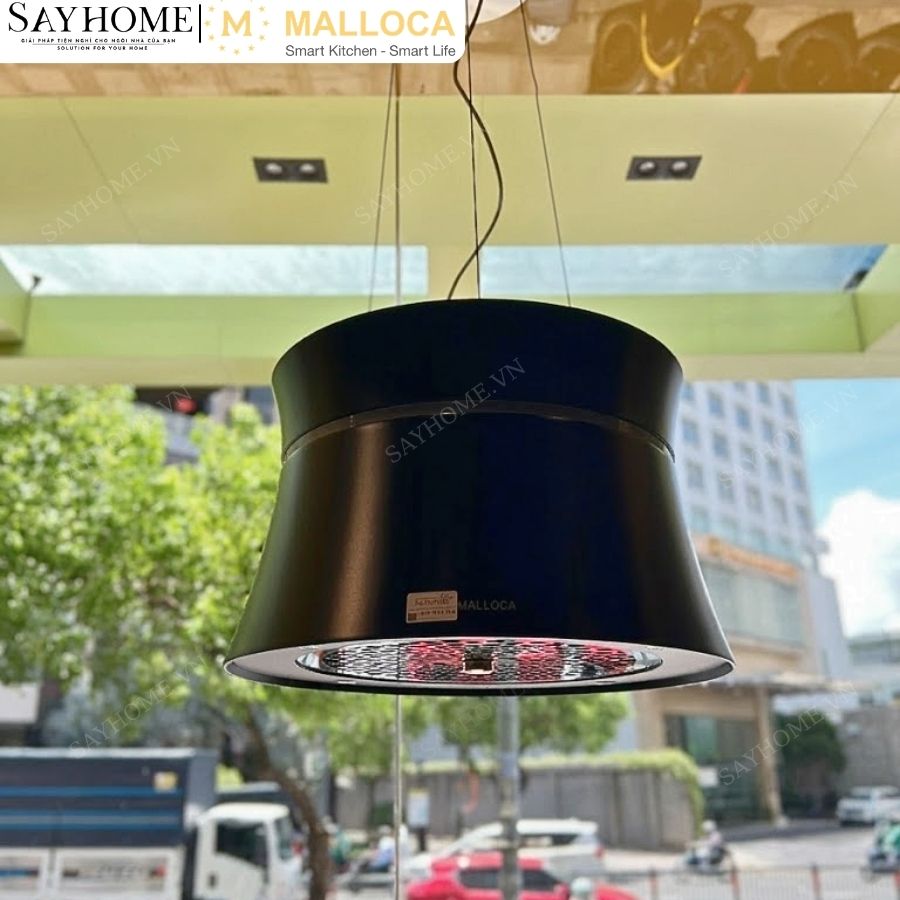 Máy hút mùi Malloca SOPHIE K-500B treo độc lập tại Thành phố Hồ Chí Minh
