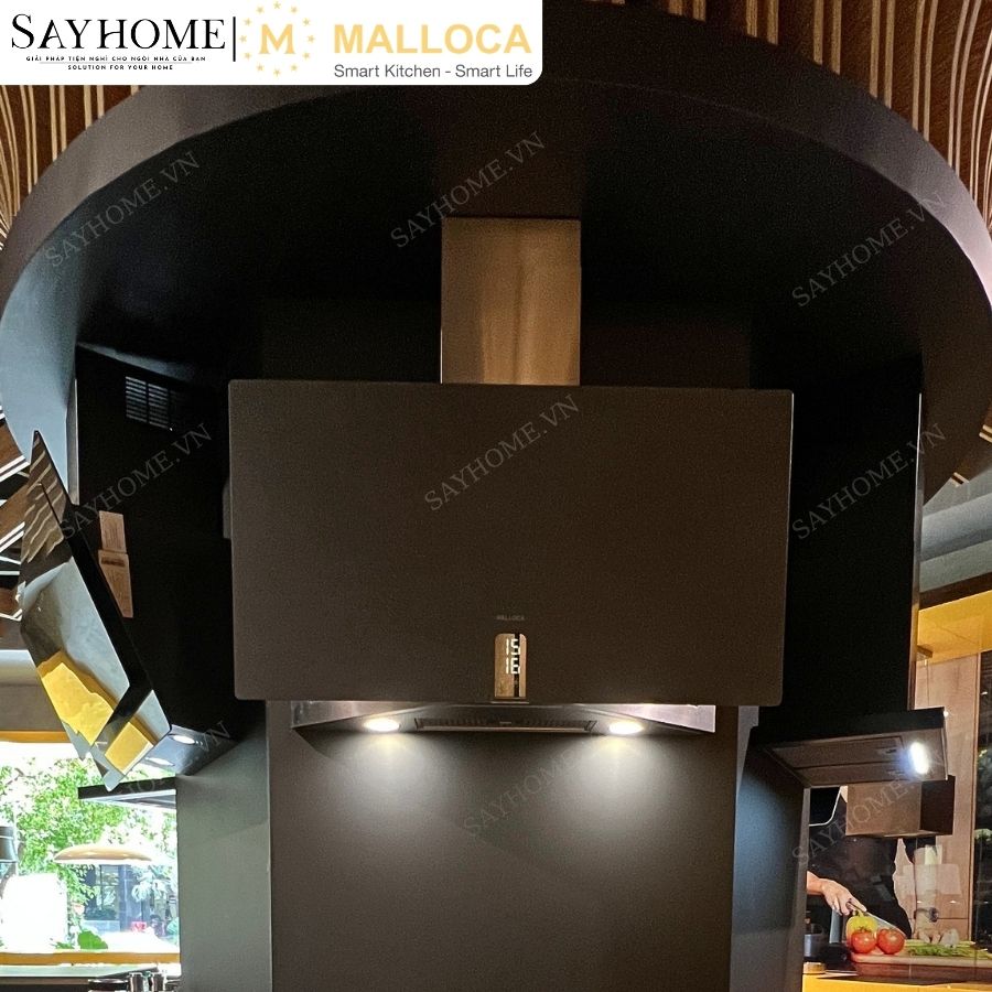 Máy hút mùi MALLOCA TIME K-15 NERO dạng TV tại Thành phố Hồ Chí Minh