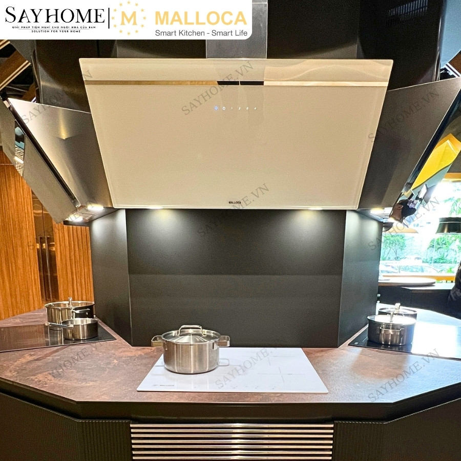 Máy hút mùi Malloca VITA V-3 áp tường tại Thành phố Hồ Chí Minh