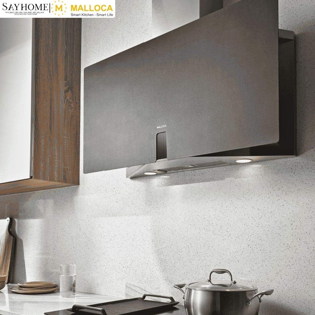 Máy hút mùi MALLOCA TIME K-15 NERO dạng TV tại Thành phố Hồ Chí Minh