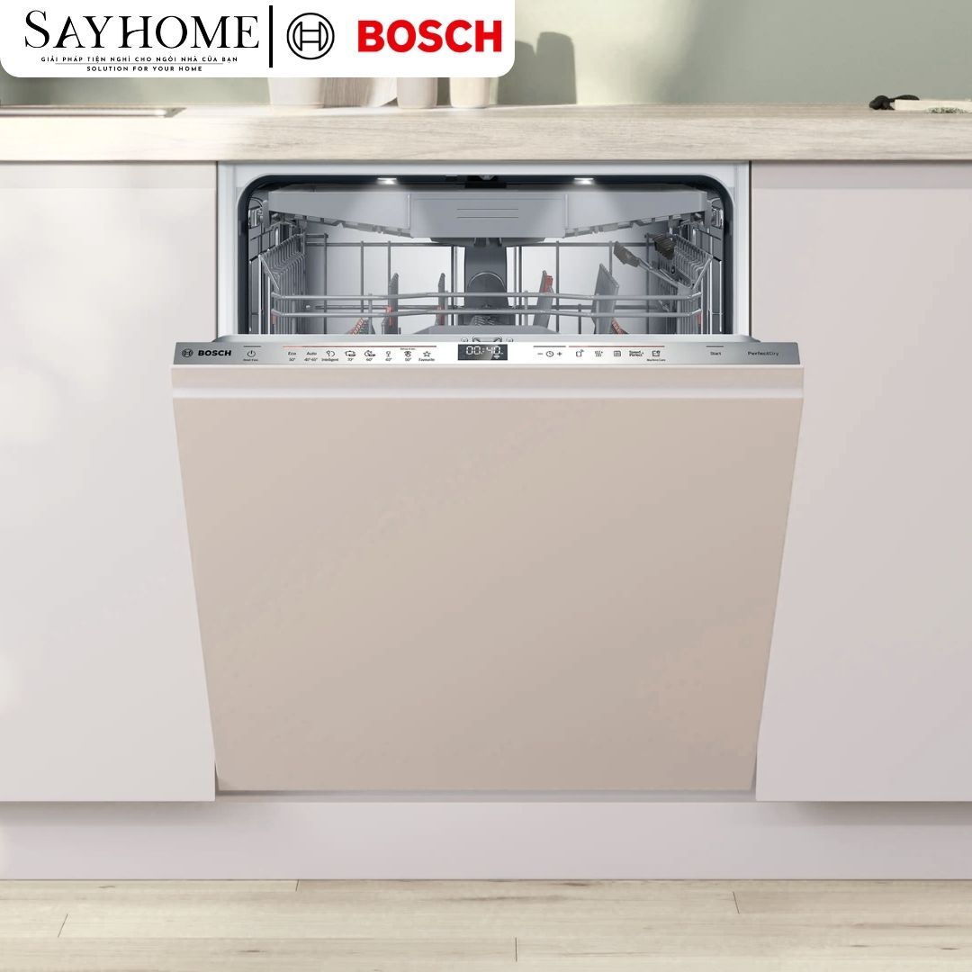 Máy rửa chén bát Bosch SMV6ZCX16E Serie 6 âm tủ 14 bộ chén dĩa tại thành phố Hồ Chí Minh