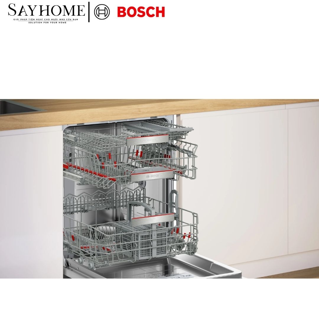 Máy rửa chén bát Bosch SMI8ZDS81T Serie 8 bán âm 14 bộ chén dĩa tại thành phố Hồ Chí Minh