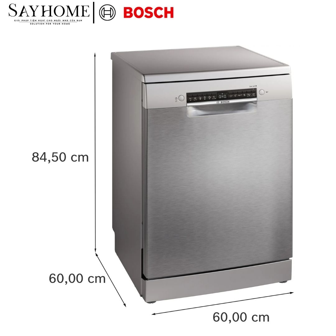 Máy rửa chén bát Bosch SMS4ECI01P Serie 4 độc lập 13 bộ chén dĩa tại thành phố Hồ Chí Minh
