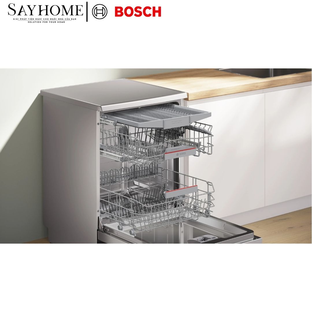 Máy rửa chén bát Bosch SMS4ECI01P Serie 4 độc lập 13 bộ chén dĩa tại thành phố Hồ Chí Minh