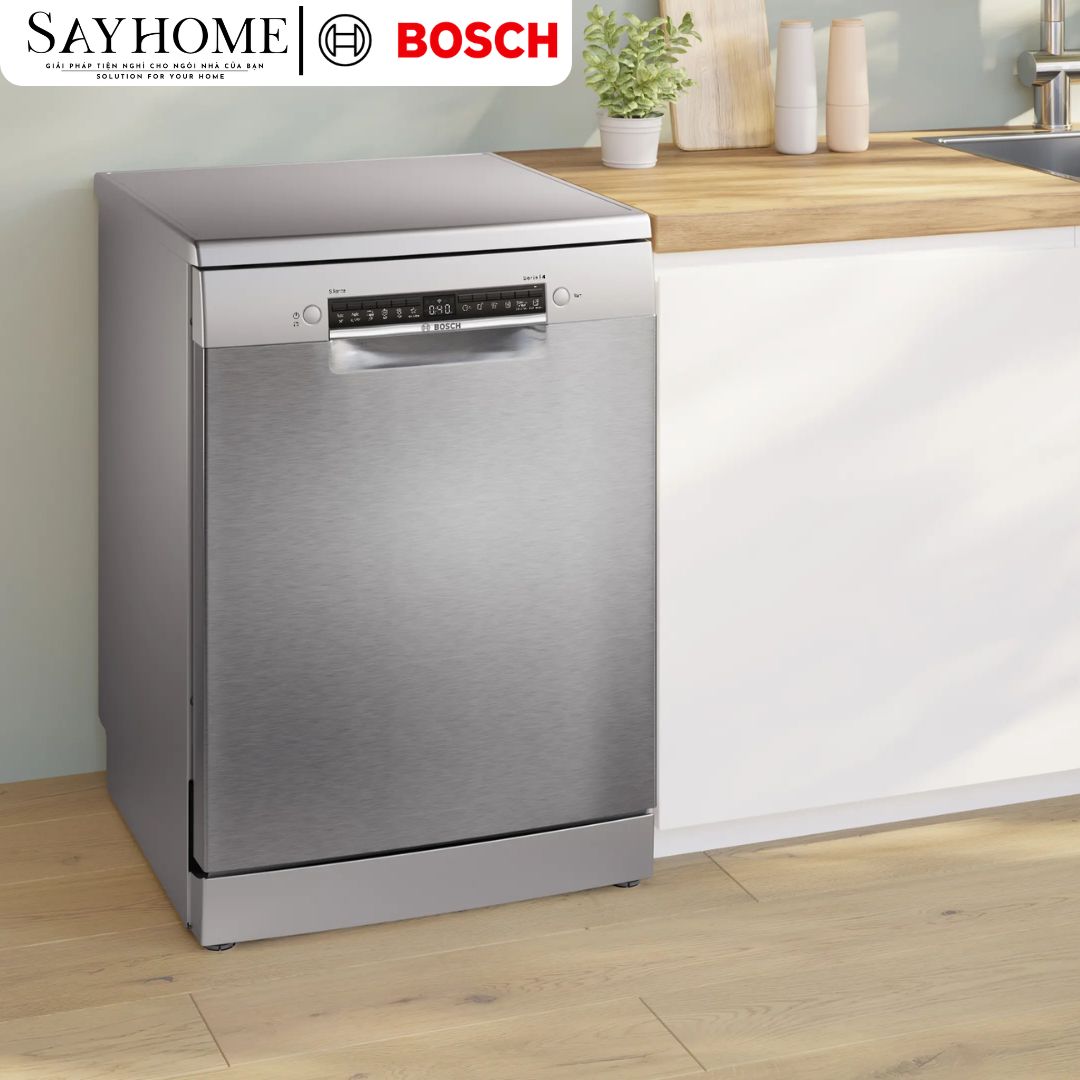 Máy rửa chén bát Bosch SMS4HMI07E Serie 4 độc lập 14 bộ chén dĩa tại thành phố Hồ Chí Minh