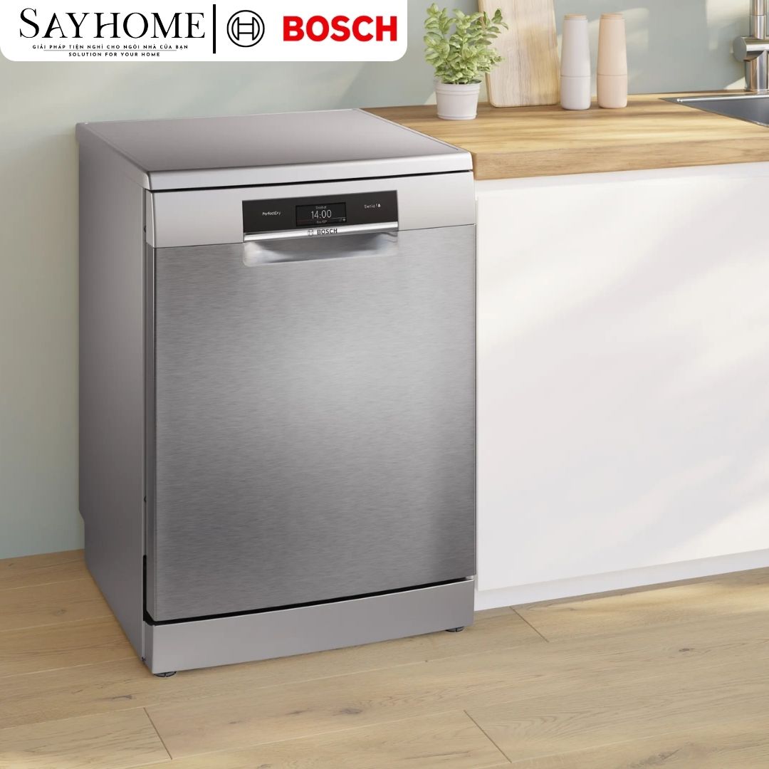 Máy rửa chén bát Bosch SMS8ZDI86M Serie 8 độc lập 14 bộ chén dĩa tại thành phố Hồ Chí Minh