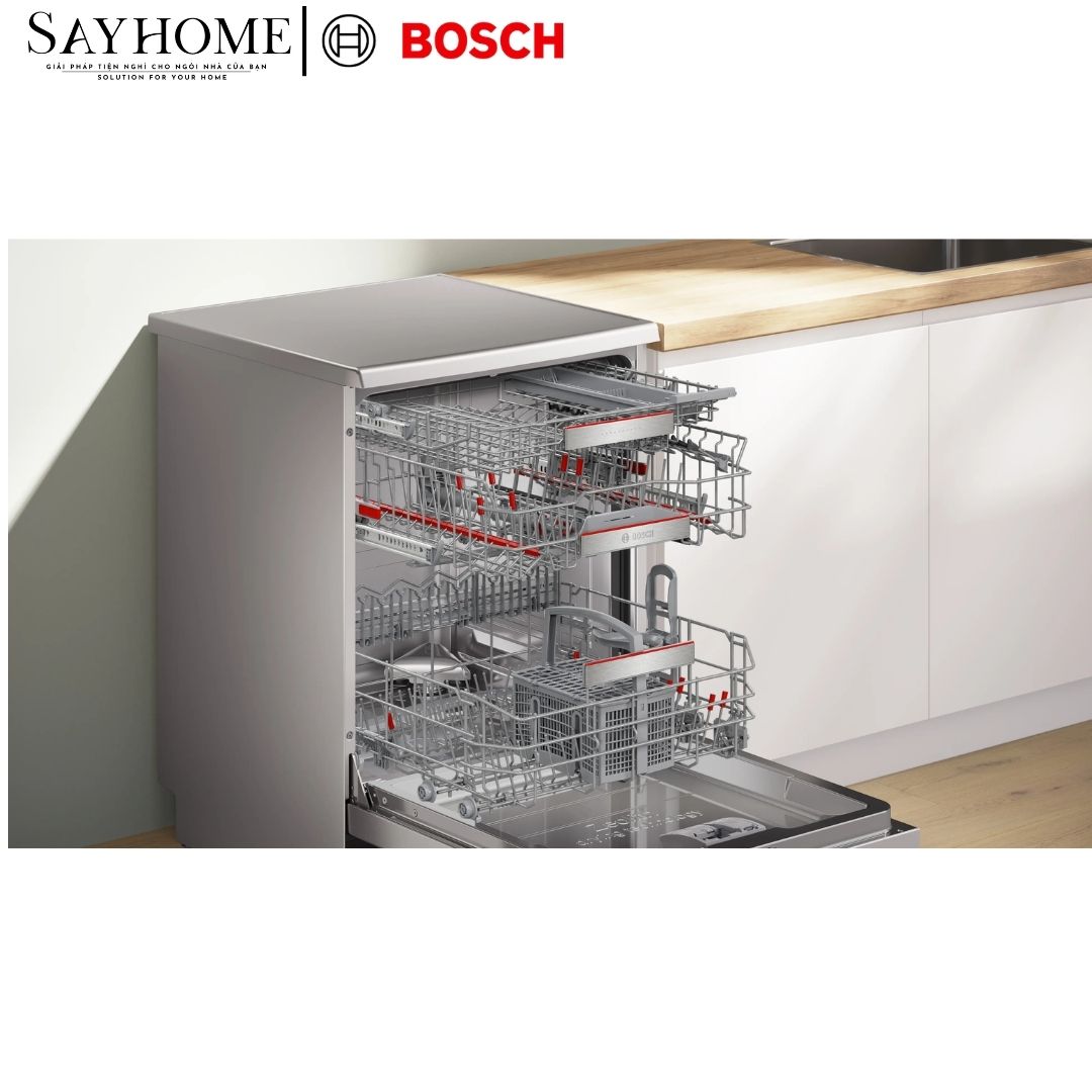 Máy rửa chén bát Bosch SMS8ZDI86M Serie 8 độc lập 14 bộ chén dĩa tại thành phố Hồ Chí Minh