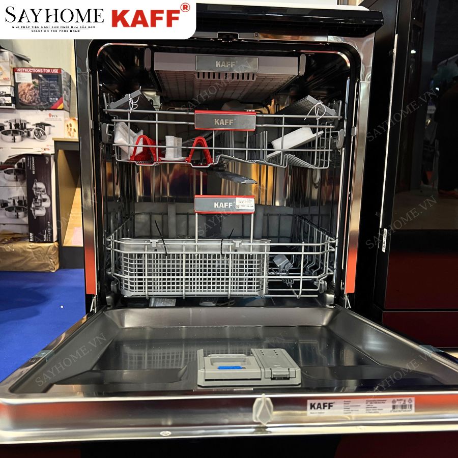Máy rửa chén bát KAFF KF-SBL775B New Plus độc lập 17 bộ đồ ăn Châu Âu tại thành phố Hồ Chí Minh