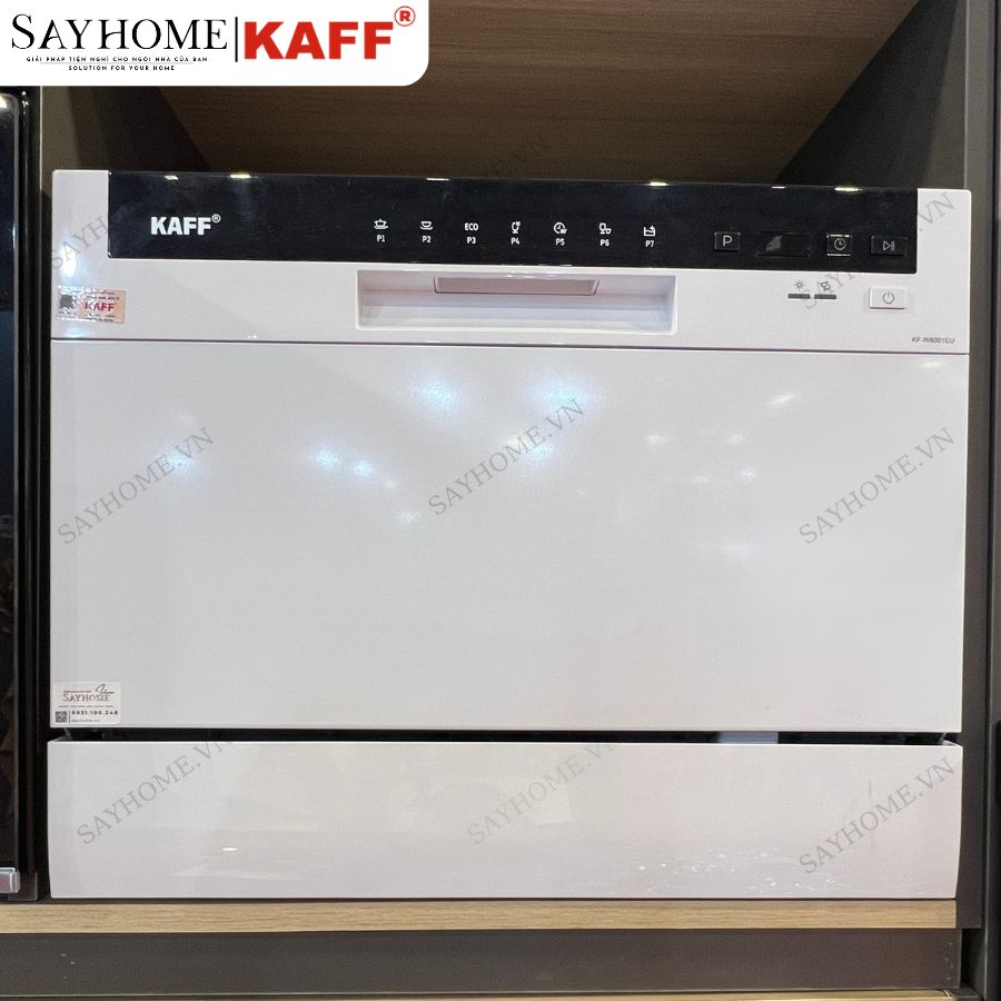 Máy rửa chén KAFF KF-W8001EU độc lập 6 bộ đồ ăn Châu Âu tại thành phố Hồ Chí Minh