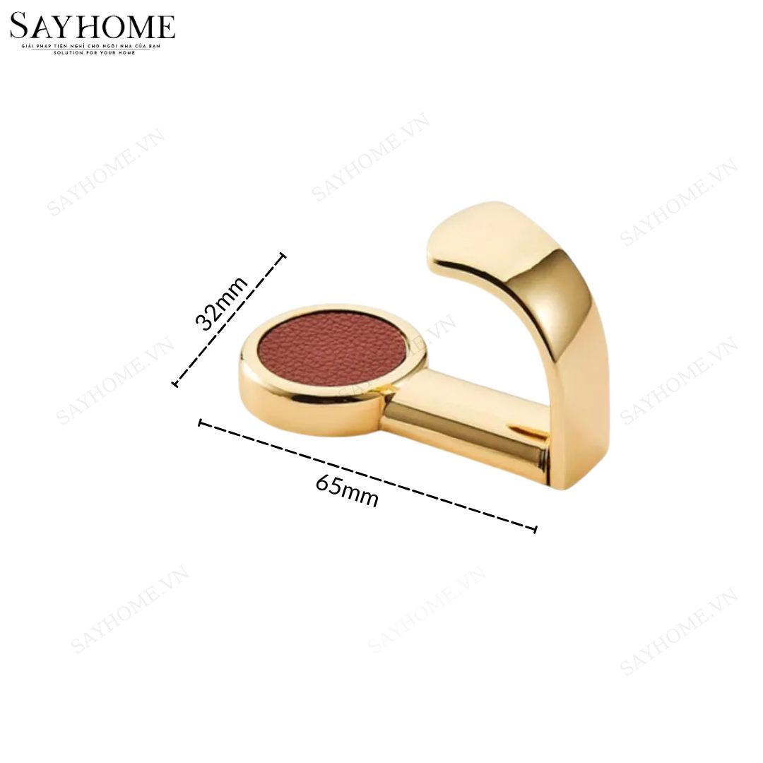 Móc treo hiện đại màu vàng gold SH60V04N tại thành phố Hồ Chí Minh