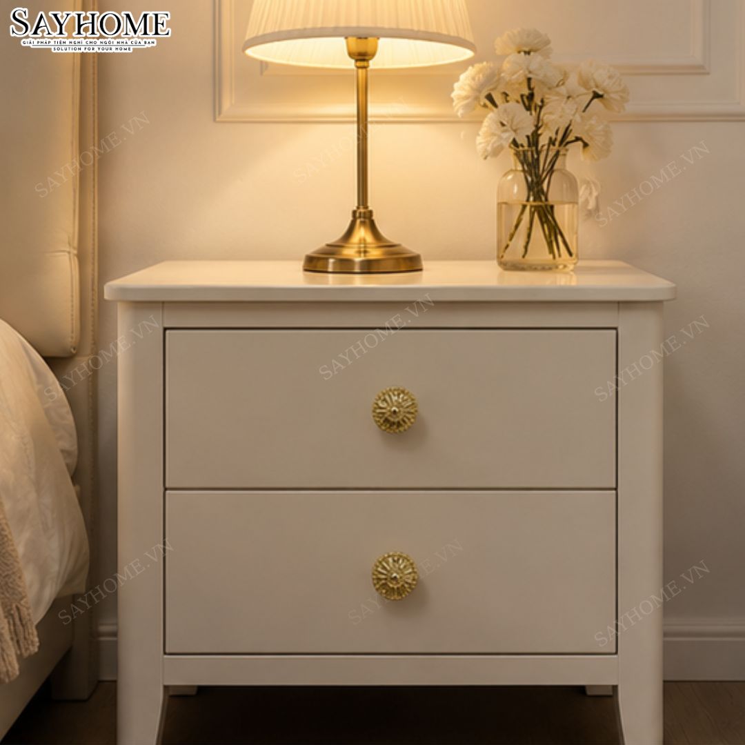 Núm tủ tân cổ điển vintage màu vàng gold SH82V97N tại thành phố Hồ Chí Minh