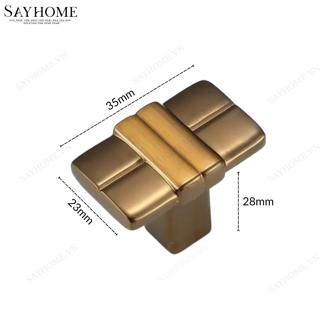 Núm tủ tân cổ điển màu đồng SH8889 tại thành phố Hồ Chí Minh