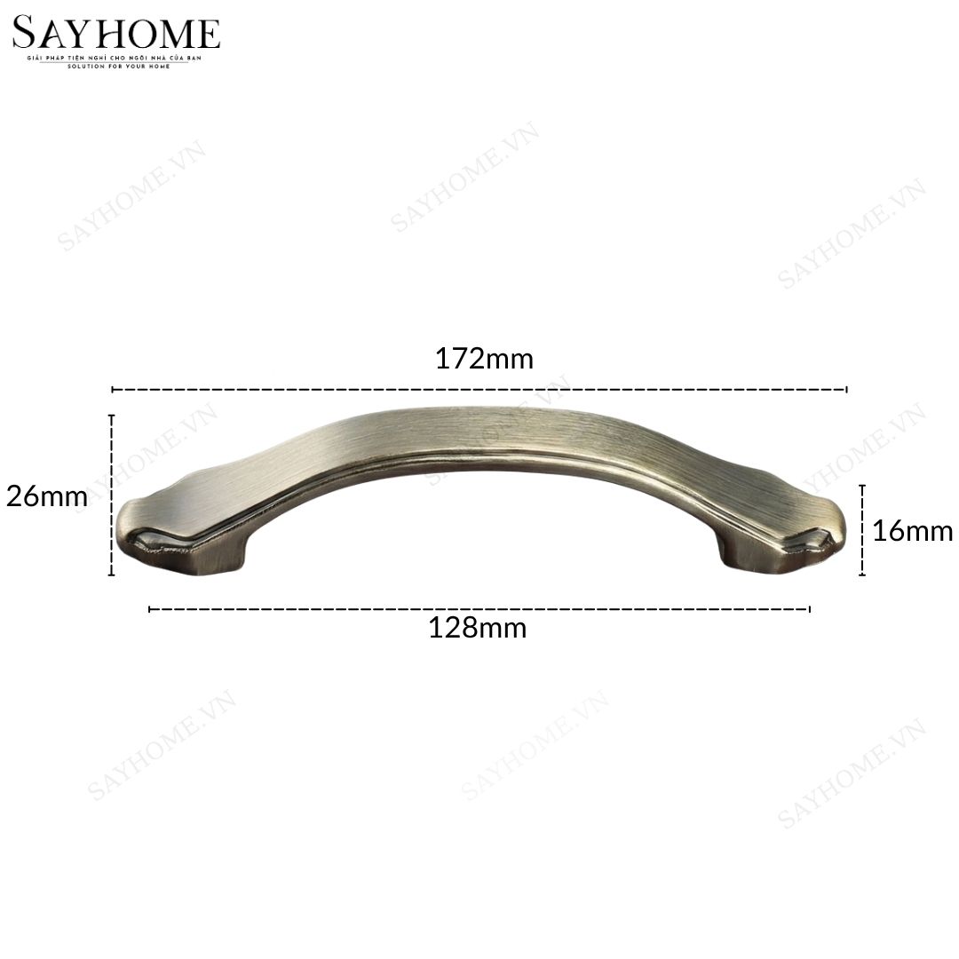 Tay nắm tủ tân cổ điển vintage màu đồng SH8887 tại thành phố Hồ Chí Minh