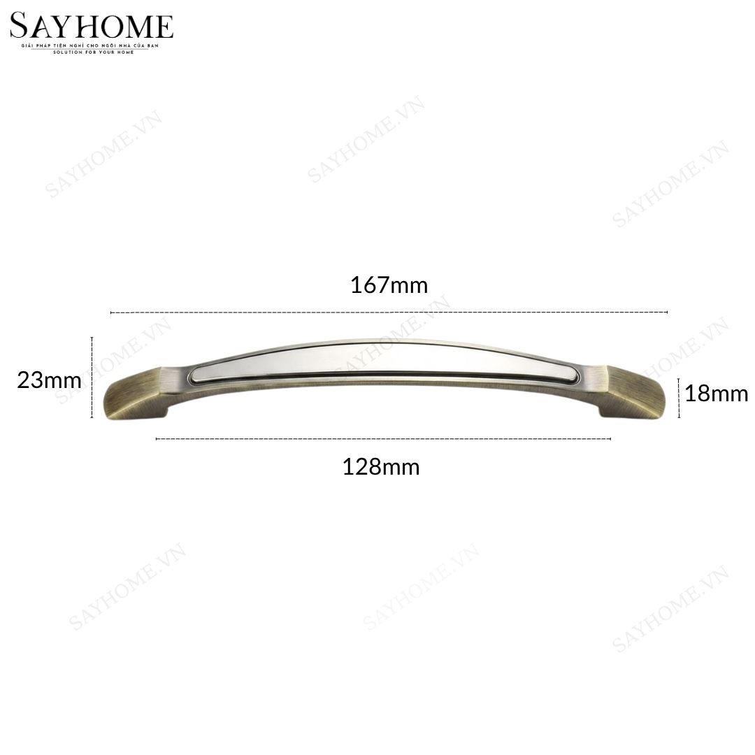 Tay nắm tủ tân cổ điển vintage màu đồng SH8930 tại thành phố Hồ Chí Minh