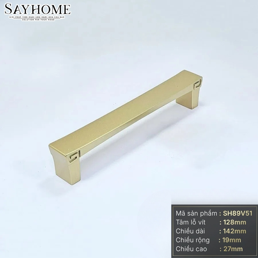 Tay nắm tủ tân cổ điển vintage màu vàng gold SH89V51 tại thành phố Hồ Chí Minh