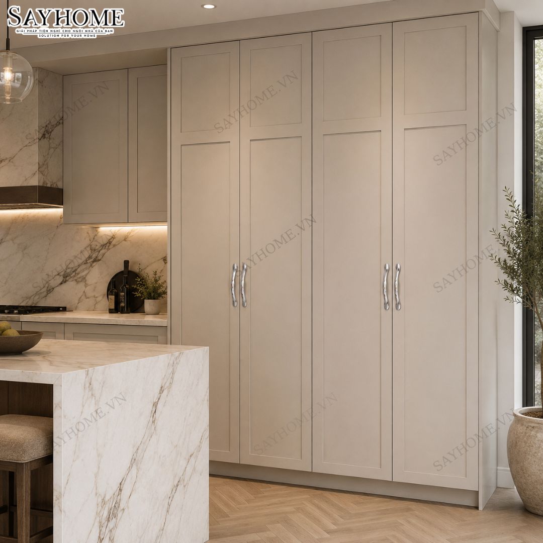 Tay nắm tủ hiện đại màu inox SH9364 tại thành phố Hồ Chí Minh