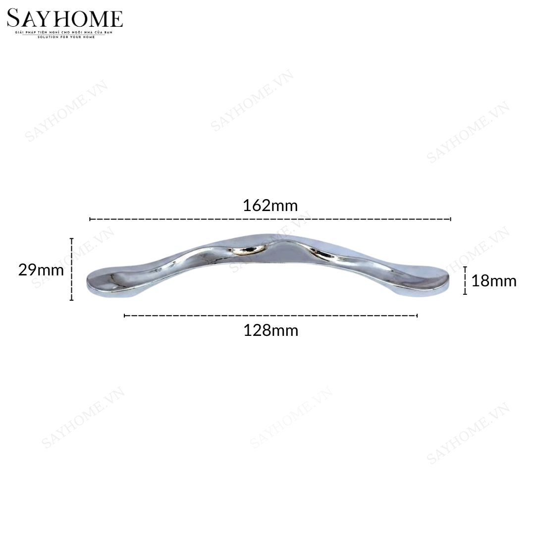 Tay nắm tủ hiện đại màu inox SH9364 tại thành phố Hồ Chí Minh