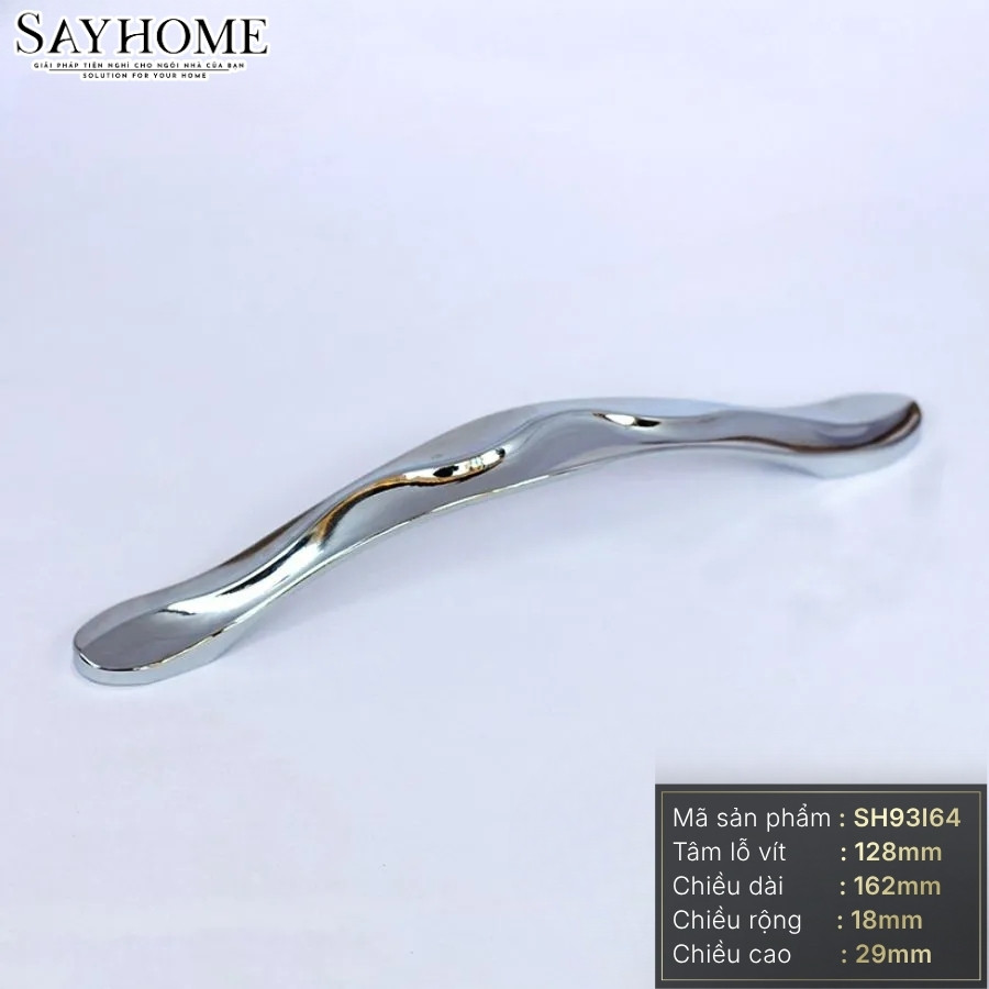 Tay nắm tủ hiện đại màu inox SH93I64 tại thành phố Hồ Chí Minh
