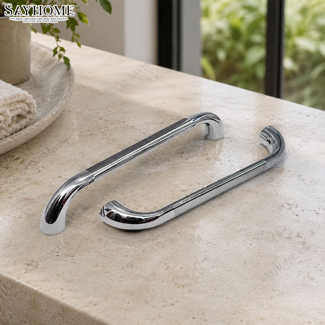 Tay nắm tủ hiện đại màu inox SH8291 tại thành phố Hồ Chí Minh