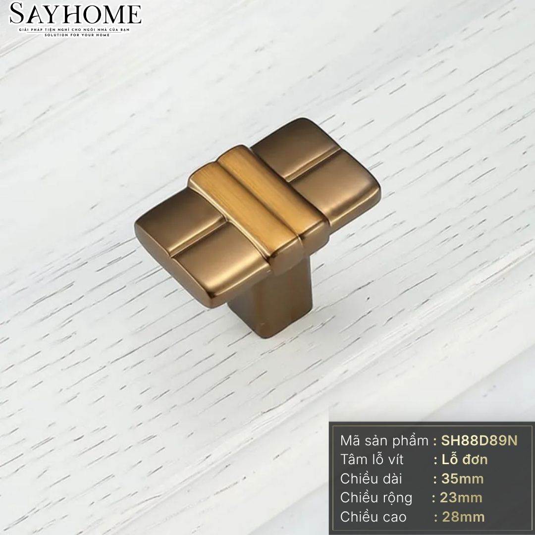 Núm tủ tân cổ điển màu đồng SH88D89N tại thành phố Hồ Chí Minh