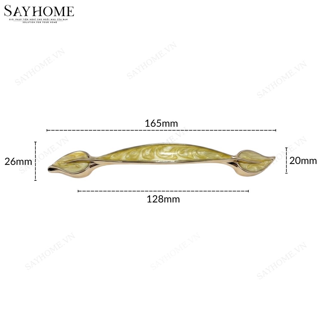 Tay nắm tủ tân cổ điển vintage màu vàng gold SH9368 tại thành phố Hồ Chí Minh