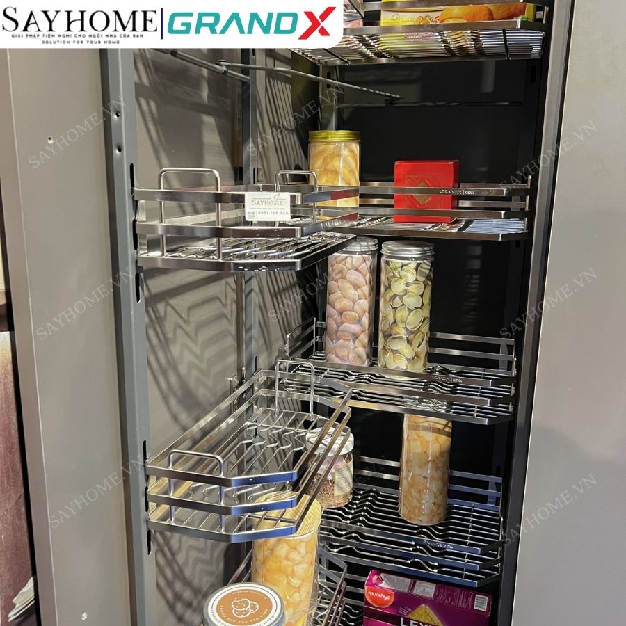 Tủ đồ khô GrandX XPR.450S/600S nan dẹt Inox Sus304 cánh mở tại Thành phố Hồ Chí Minh