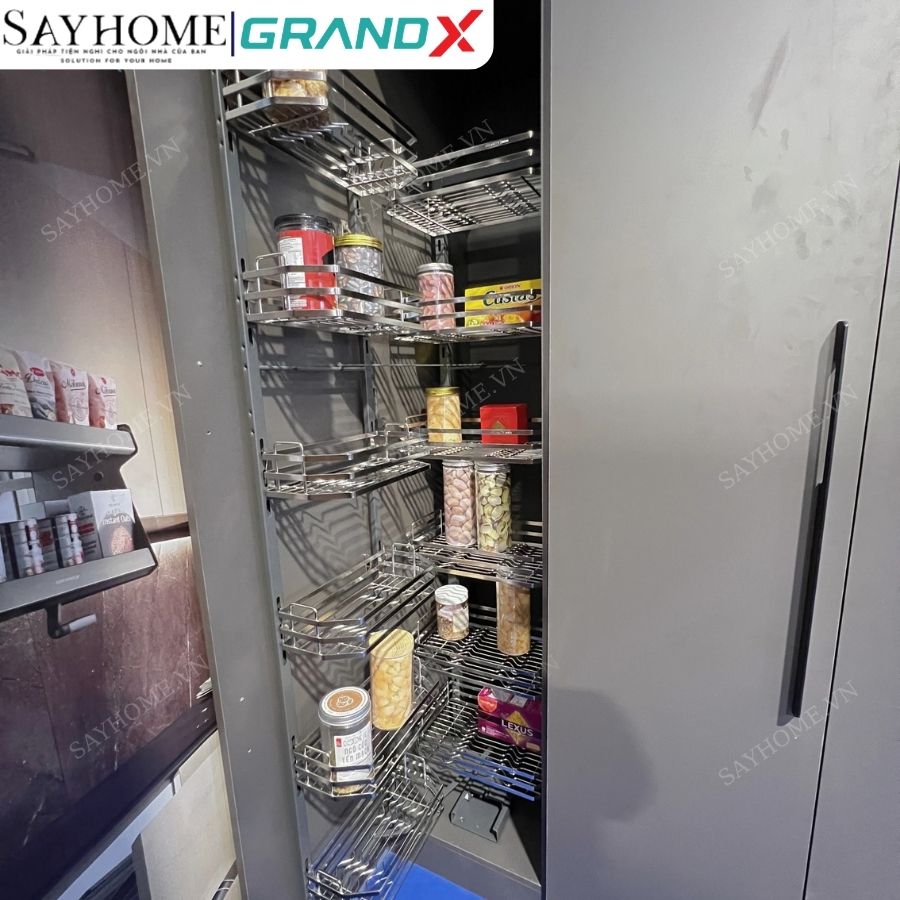 Tủ đồ khô GrandX XPR.450S/600S nan dẹt Inox Sus304 cánh mở tại Thành phố Hồ Chí Minh