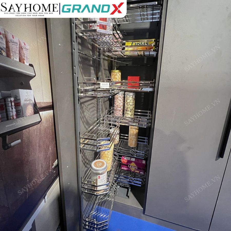 Tủ đồ khô GrandX XPR.450S/600S nan dẹt Inox Sus304 cánh mở tại Thành phố Hồ Chí Minh