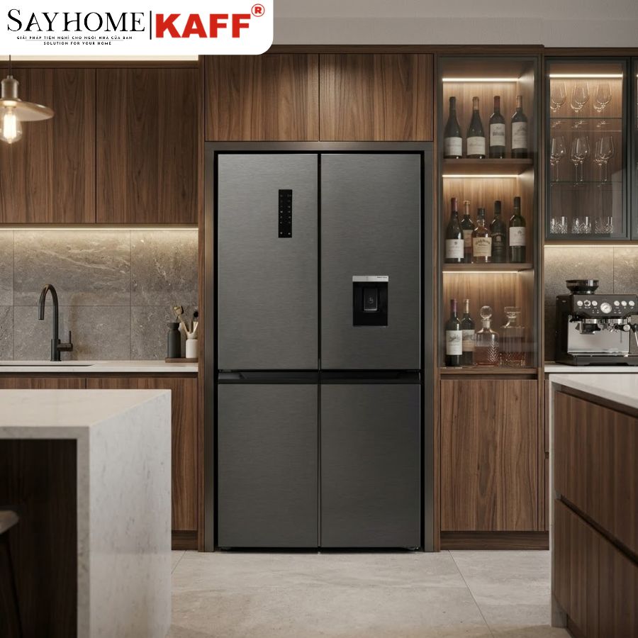 Tủ lạnh KAFF KF - BCD620DI cao cấp 563 lít tại thành phố Hồ Chí Minh