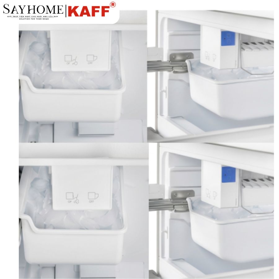 Tủ lạnh KAFF KF - BI555W LUXURY âm toàn phần 2 cánh 540 lít tại thành phố Hồ Chí Minh