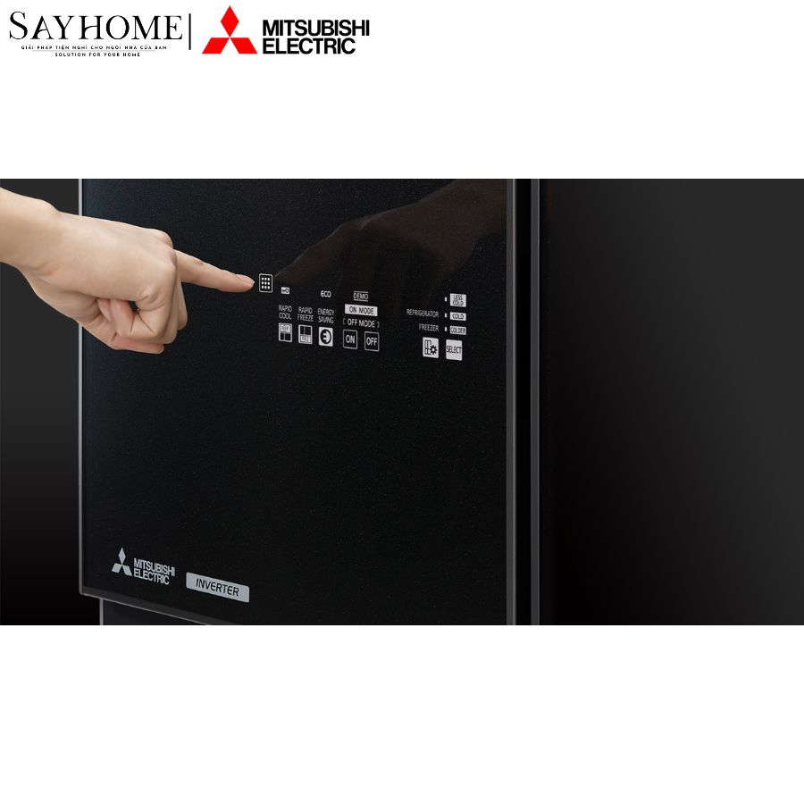 Tủ lạnh 6 cánh Mitsubishi MR-WX52D nâu ánh kim 506 Lít tại thành phố Hồ Chí Minh