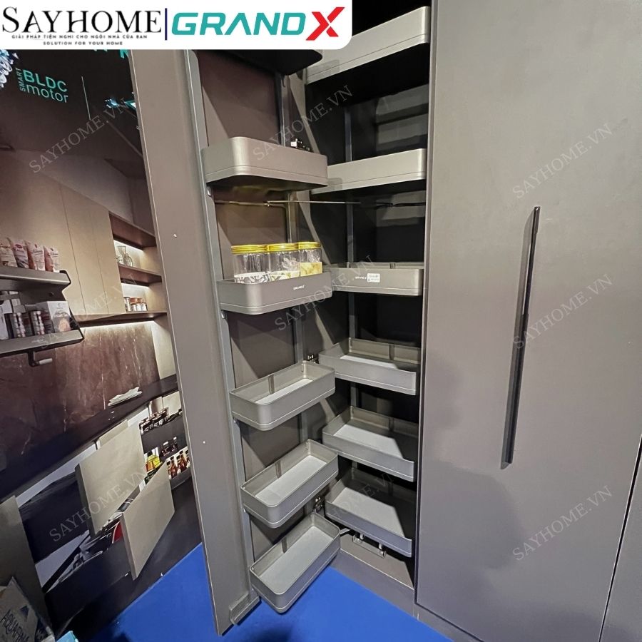 Tủ đồ khô GrandX XPR.450T/600T titanium cánh mở tại Thành phố Hồ Chí Minh