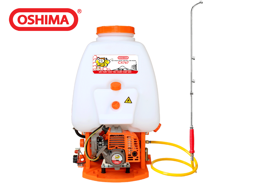 Bình xịt Oshima 767 CX - kẻ thù của sâu hại