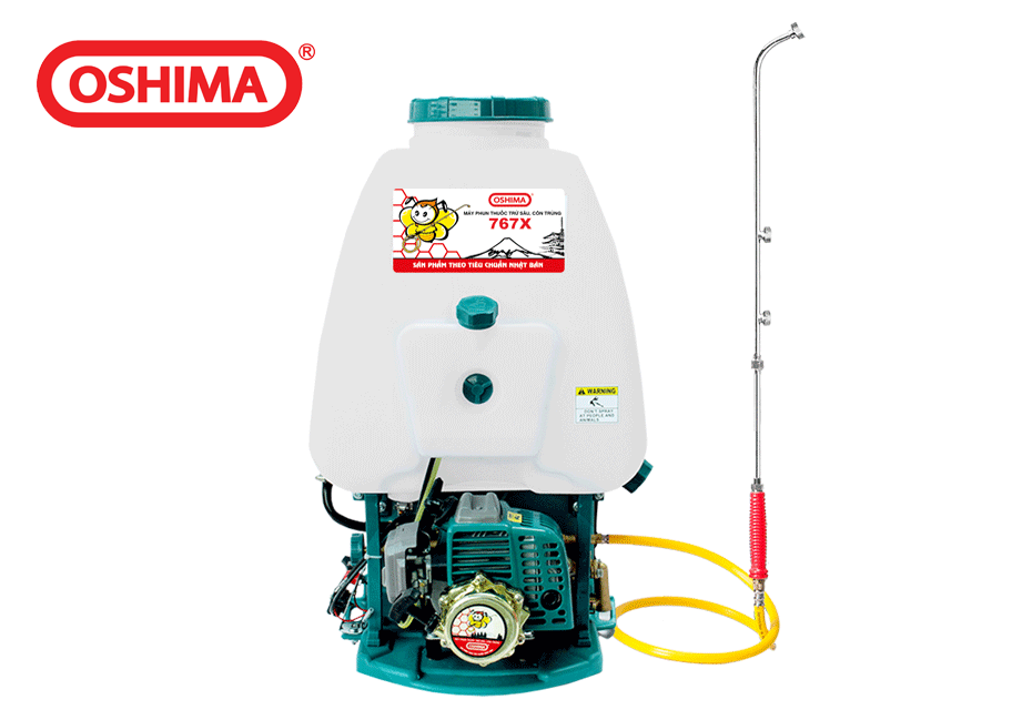 Bình xịt Oshima 767 X - bạn đồng hành của người nông dân được mùa