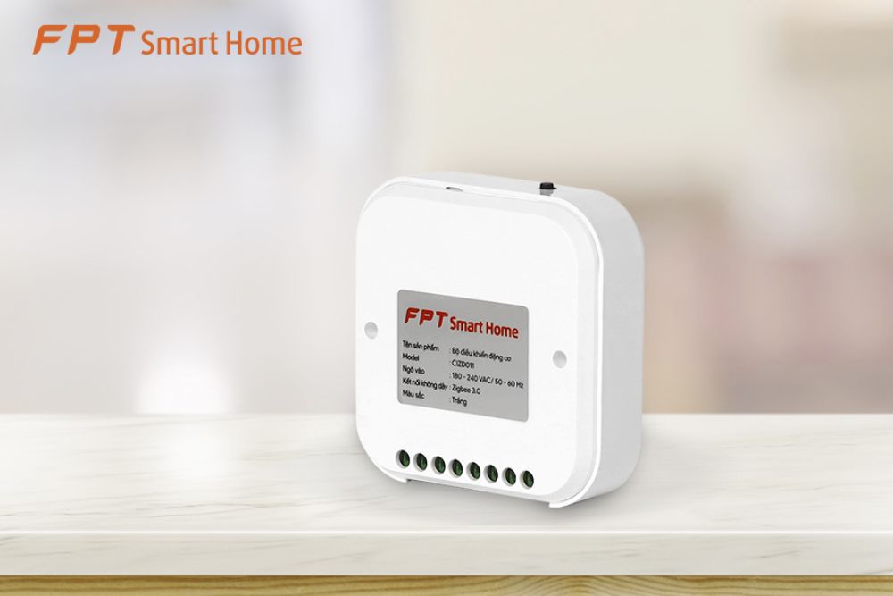 Kết nối bộ điều khiển rèm cửa thông minh Hera trên FPT Life