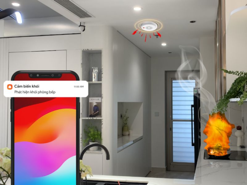 Cảnh báo sự cố qua ứng dụng FPT Life trên điện thoại