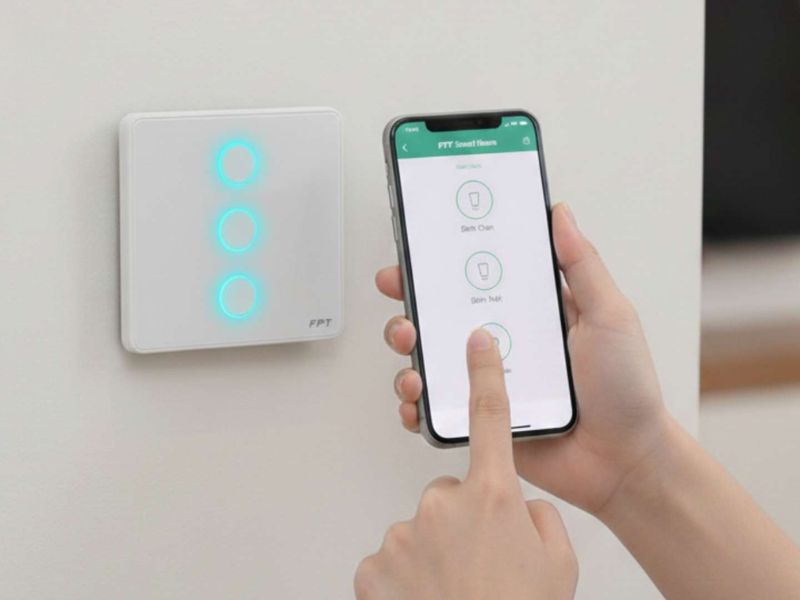 Điều khiển công tắc cảm ứng FPT Smart Home từ xa bằng ứng dụng FPT Life