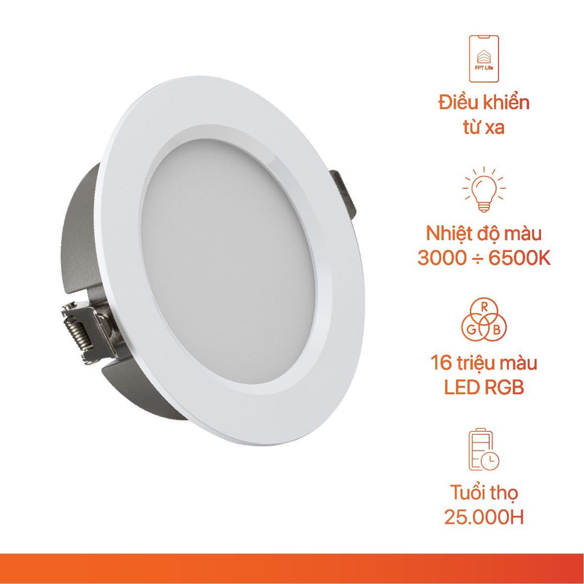 Đèn Led Downlight Thông Minh