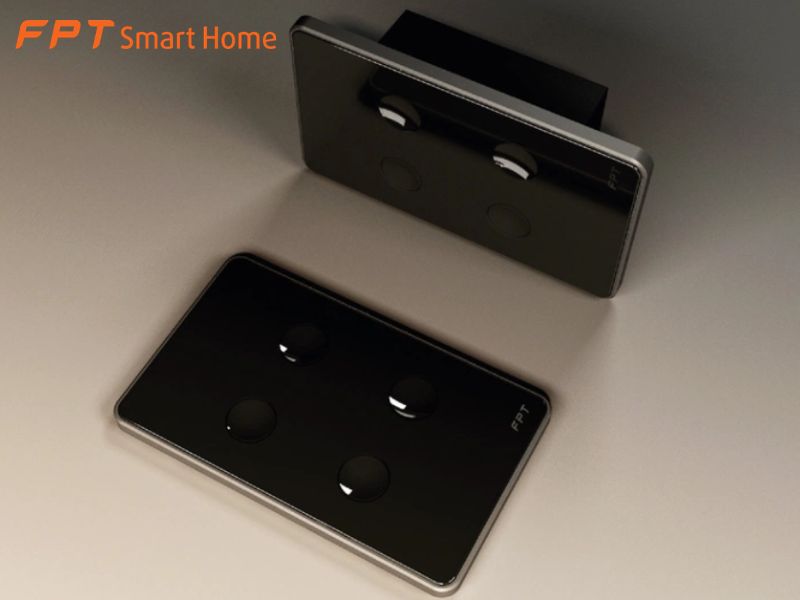Không gian sống sang trọng tích hợp công tắc FPT Smart Home