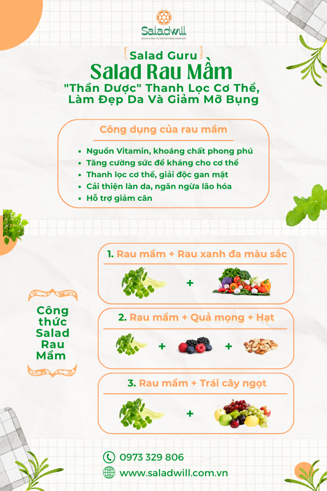 Salad Rau Mầm - 