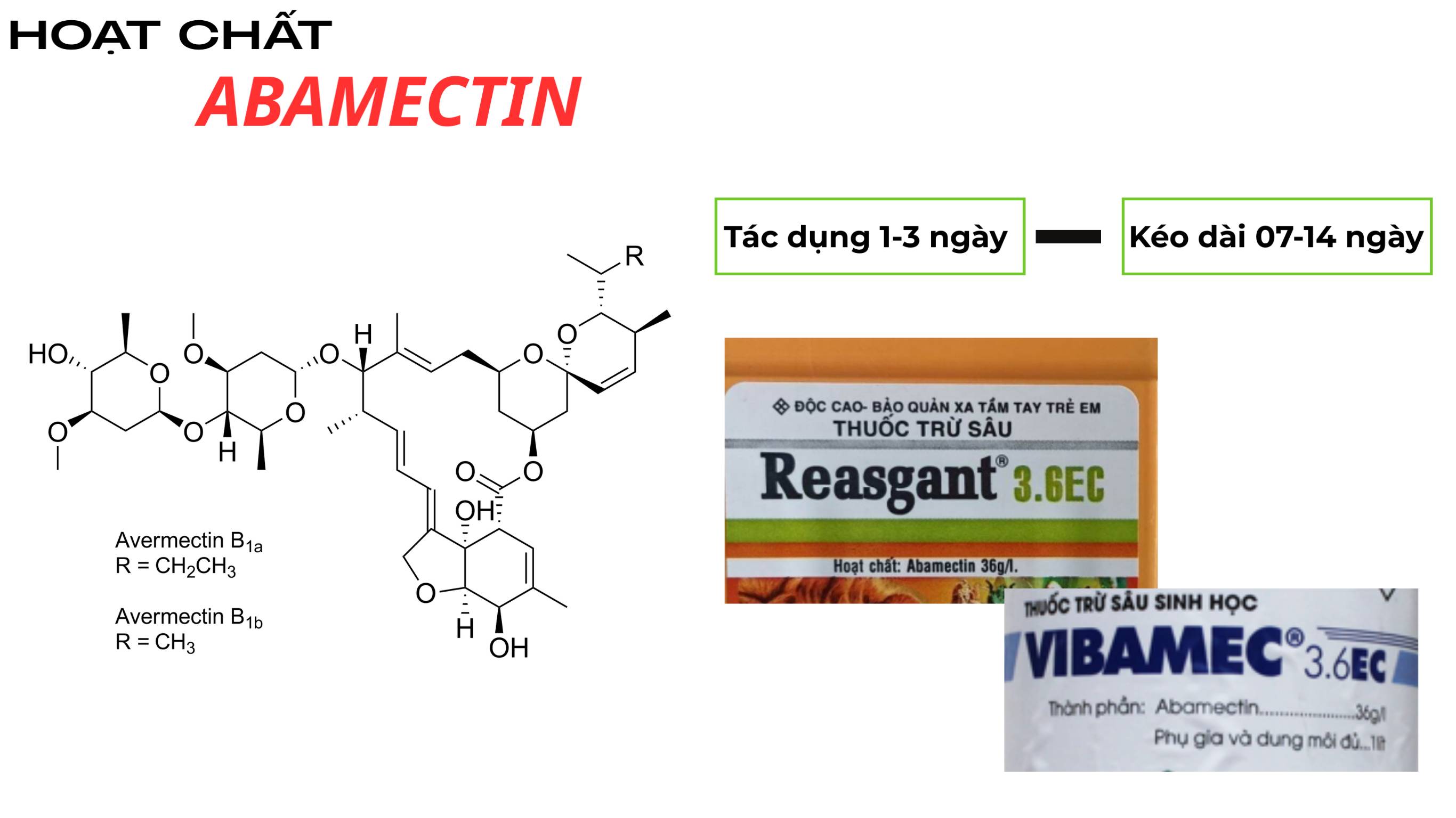 Hoạt chất abamectin