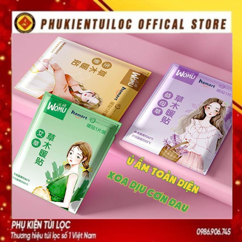 Miếng Dán Giữ Nhiệt Lựa Chọn Cơ Thể/Bàn Chân - Dán Nóng Sưởi Ấm Ngày Đèn Đỏ, Đau Bụng Kinh- Phukientuiloc.com