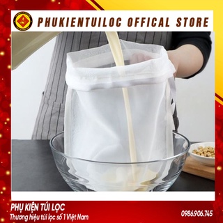 Túi lọc đa năng lọc sữa hạt, lọc thực phẩm siêu mịn- nhiều kích thước