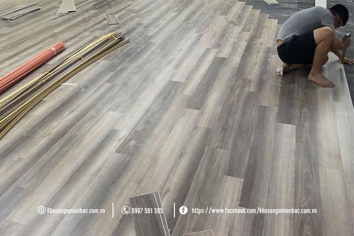 Báo giá Sàn nhựa Glotex 6mm C605