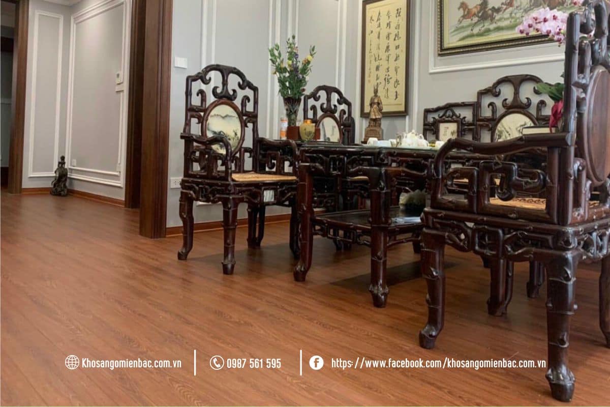 Báo giá sàn nhựa Vfloor 6mm-V603