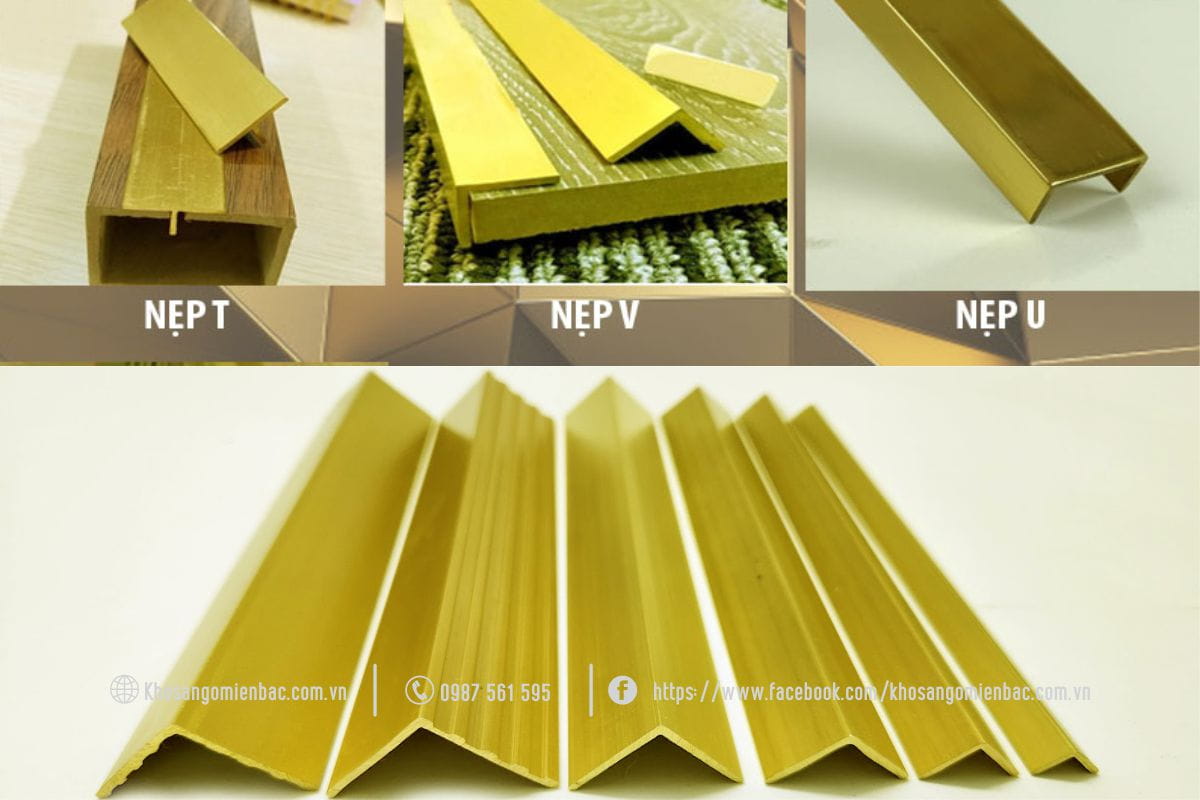 Nẹp đồng nguyên chất