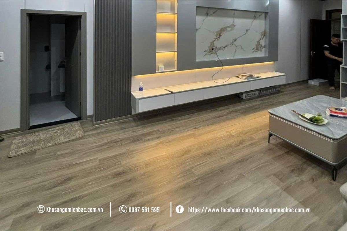 Sàn gỗ cốt nâu Royalwood 1266-12mm