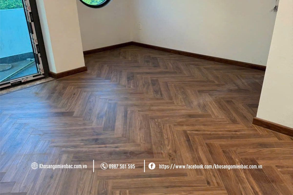 Sàn gỗ xương cá cốt xanh GC7-08&nbsp;