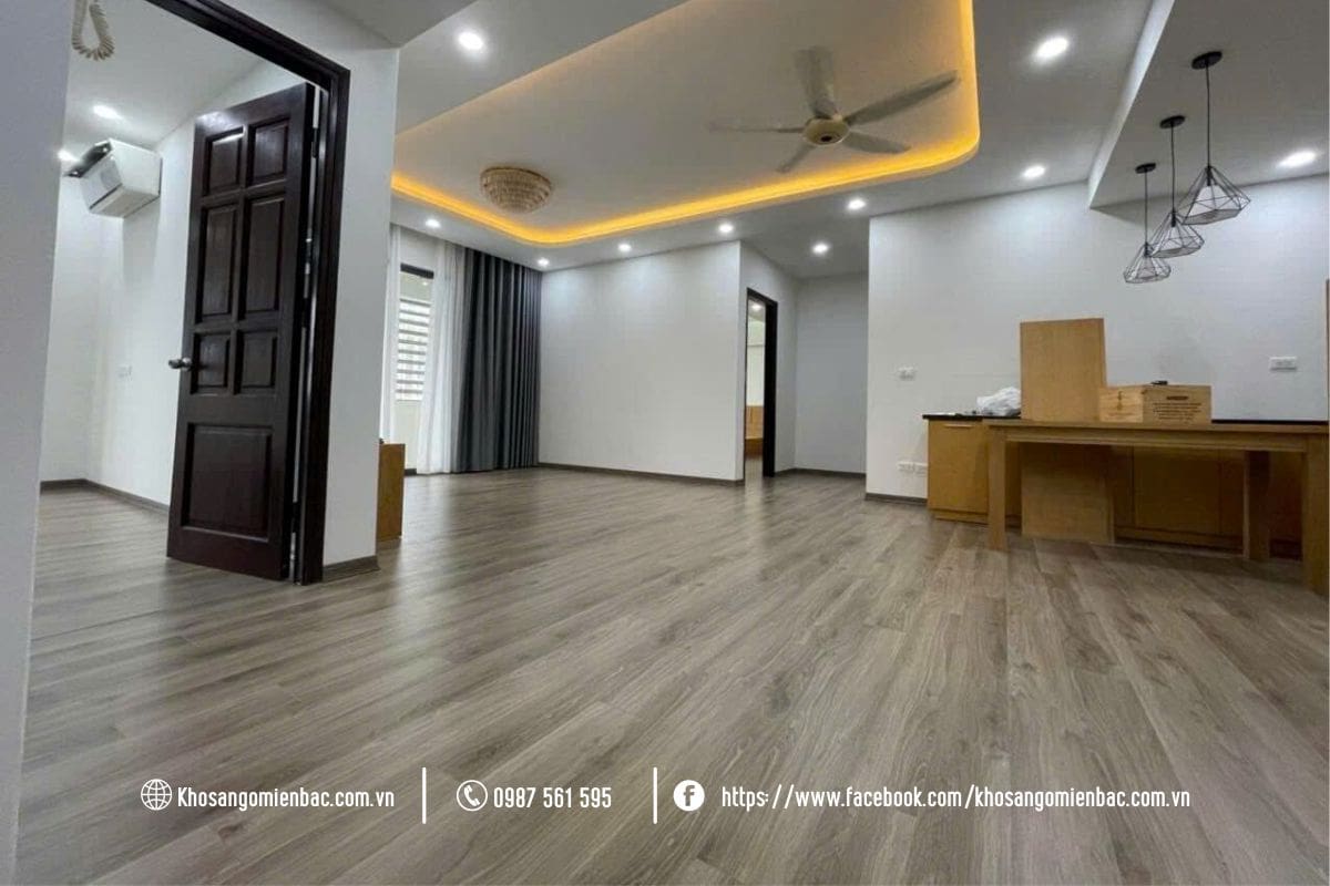 Thi công Sàn Gỗ Baniva A300 tại Hà Nội