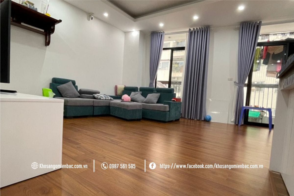 Thi công Sàn Gỗ Baniva A379 tại Hải Dương
